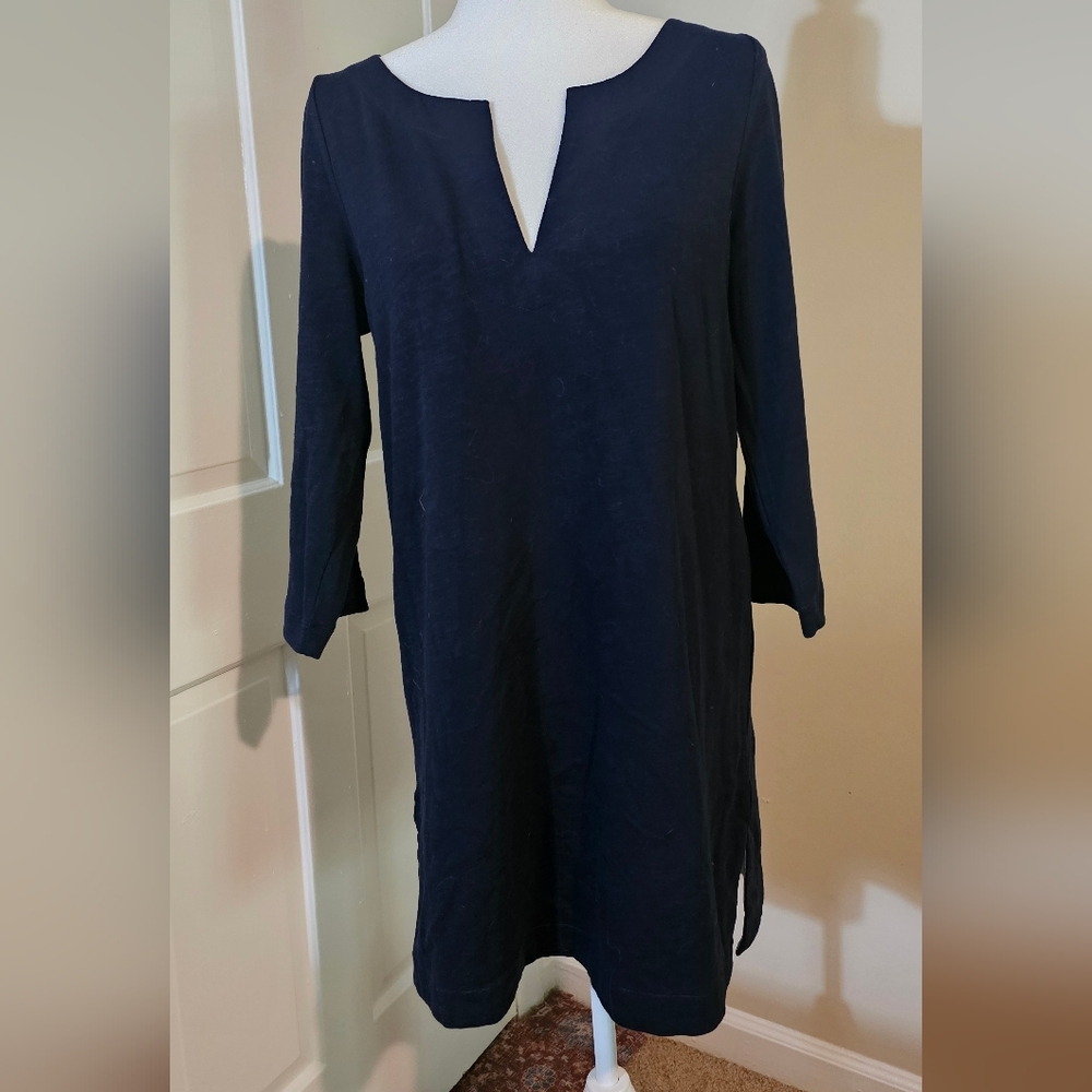 J. Crew Navy Dress